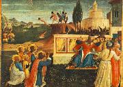 ANGELICO  Fra Saint Cosmas and Saint Damian Salvaged oil